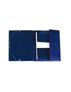 CARPETA SOLAP.IBER.PVC Fº  AZUL